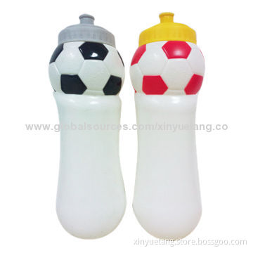 1,000mL football/soccer-shaped new sport water bottle